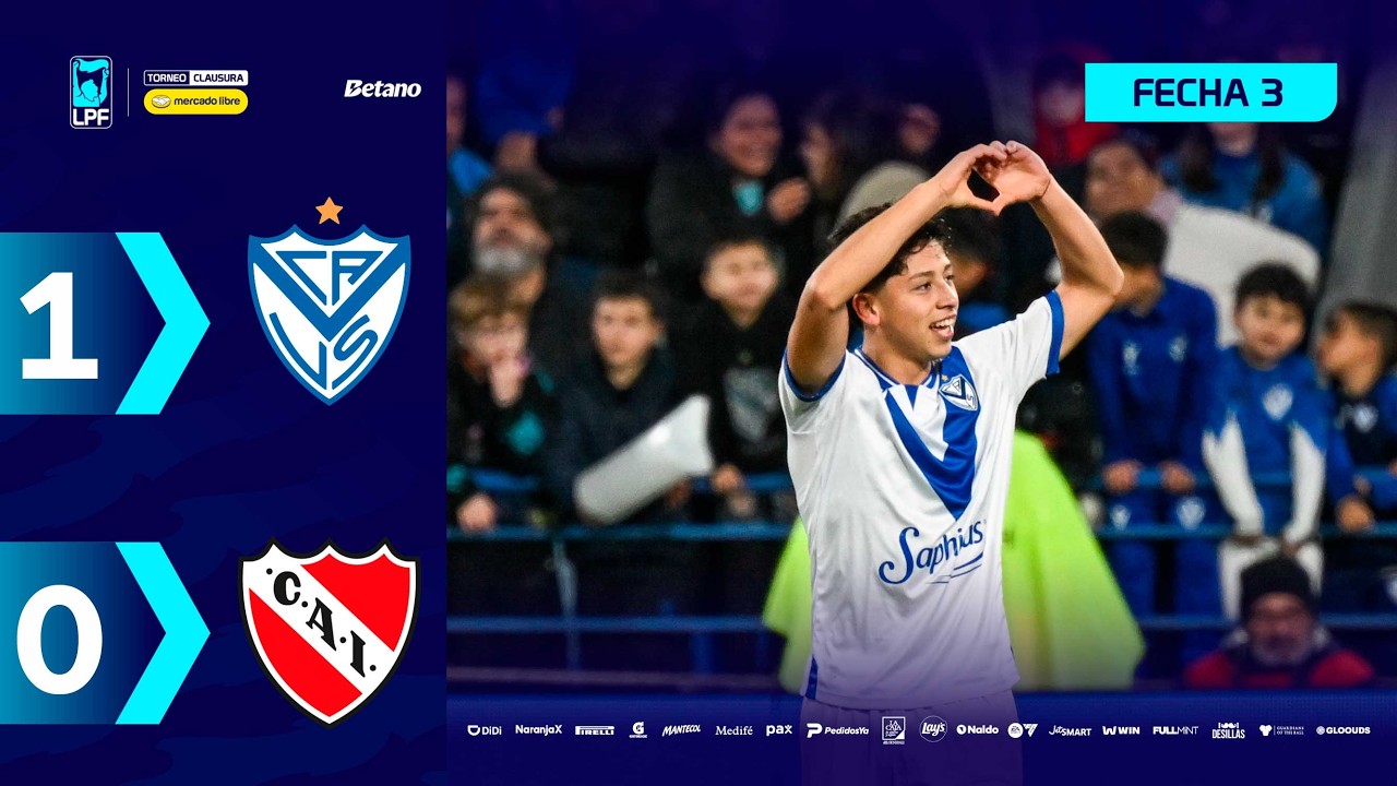 Vélez Sarsfield 1–0 CA Independiente full highlights