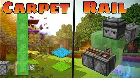 Minecraft :Unlimited Rail {Glitch} How to Build Carpet Duplicator in New 1.18 ||Easy Tutorial