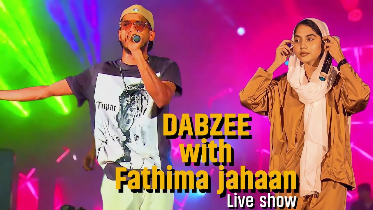 Dabzee With Fathima Jahaan Live Show