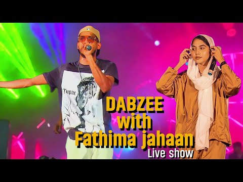 Dabzee With Fathima Jahaan Live Show