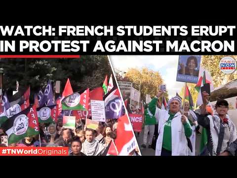 PARIS PROTEST: Students and Pro-Palestine Activists Unite Against Alleged State Repression