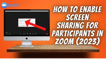 How To Enable Screen Sharing For Participants In Zoom 2023 ✅