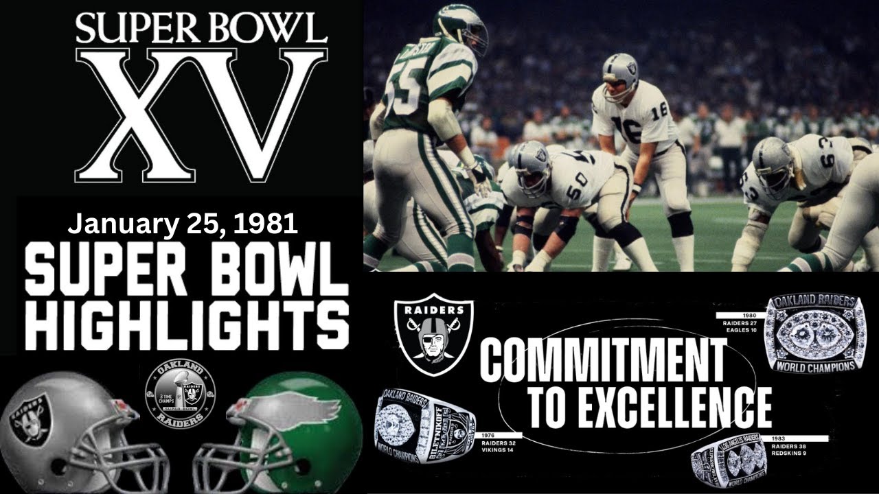 Oakland Raiders vs Philadelphia Eagles | Super Bowl XV Game Highlights