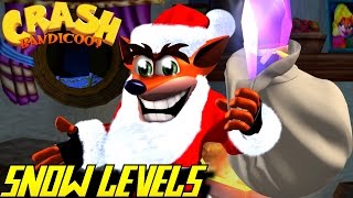 Evolution of Snow Levels in Crash Bandicoot Games (1996-2016)