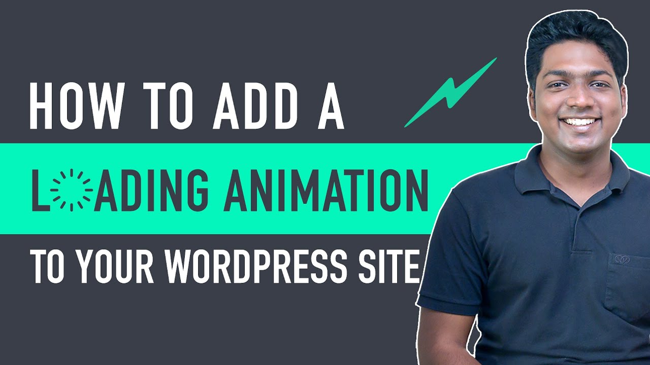 How to Add a Loading Animation to Your WordPress Website | In Just 60  Seconds - YouTube