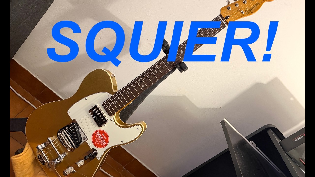 Squier Custom Telecaster: The best Tele at the best price - YouTube