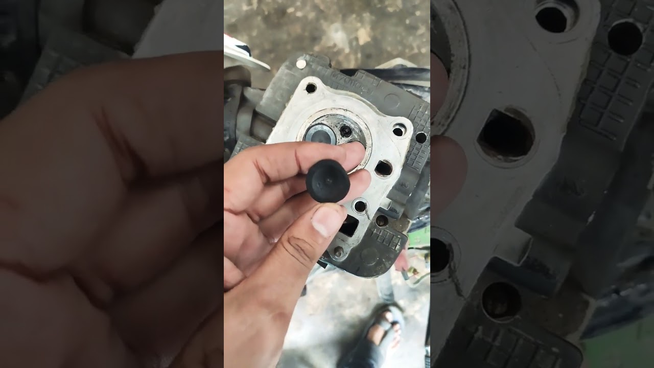 Tvs Apache 180 valve leak / compression issue / Starting issue 