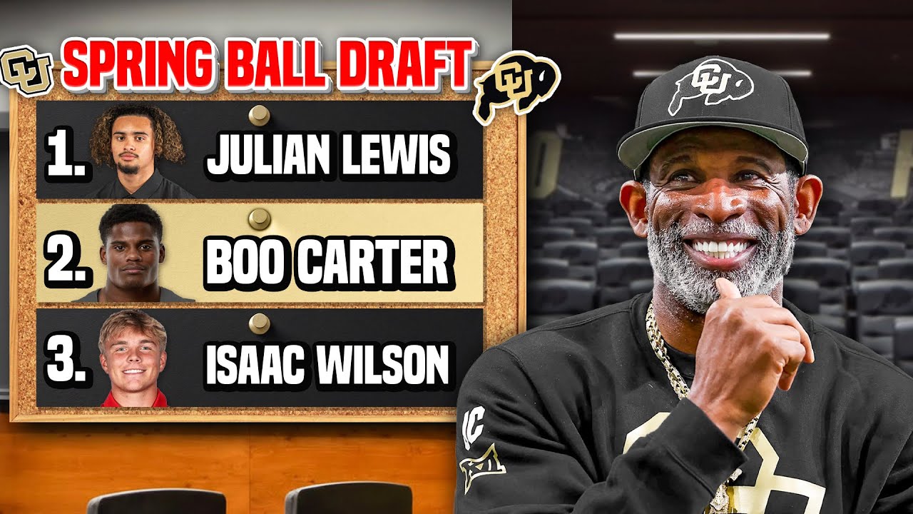 Coach Prime Hosts FIRST-EVER Spring Ball Draft!