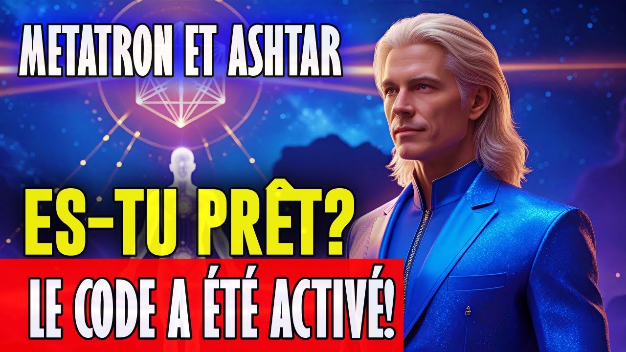 ⚠️ La Fréquence du Christ Te Touche Déjà — Prépare-toi !Metatron et Ashtar