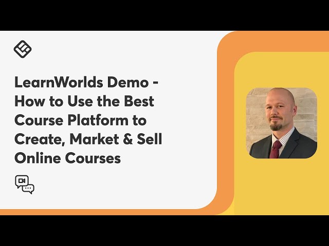 LearnWorlds Demo - How to Use the Best Course Platform to Create, Market & Sell Online Courses