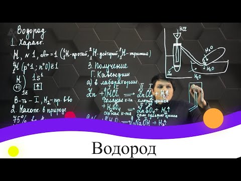 Водород. 8 класс.