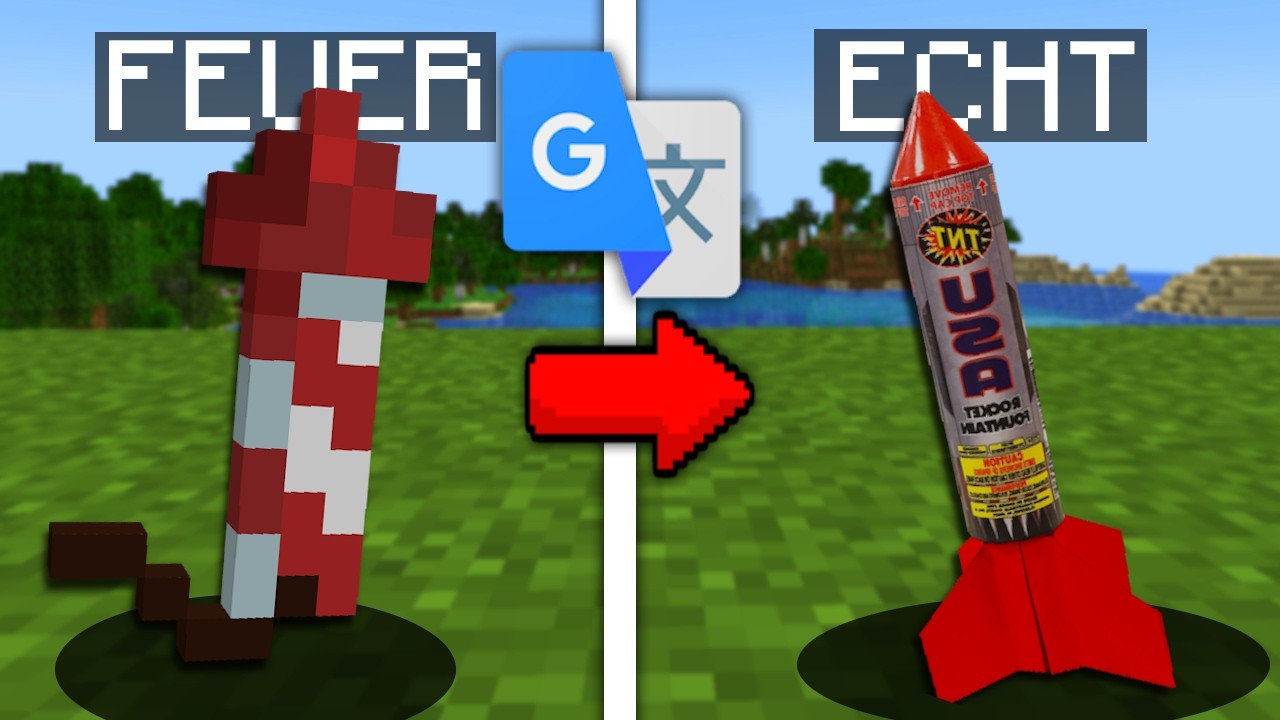 Ich Google Übersetze Minecraft Texturen (XXL) ...