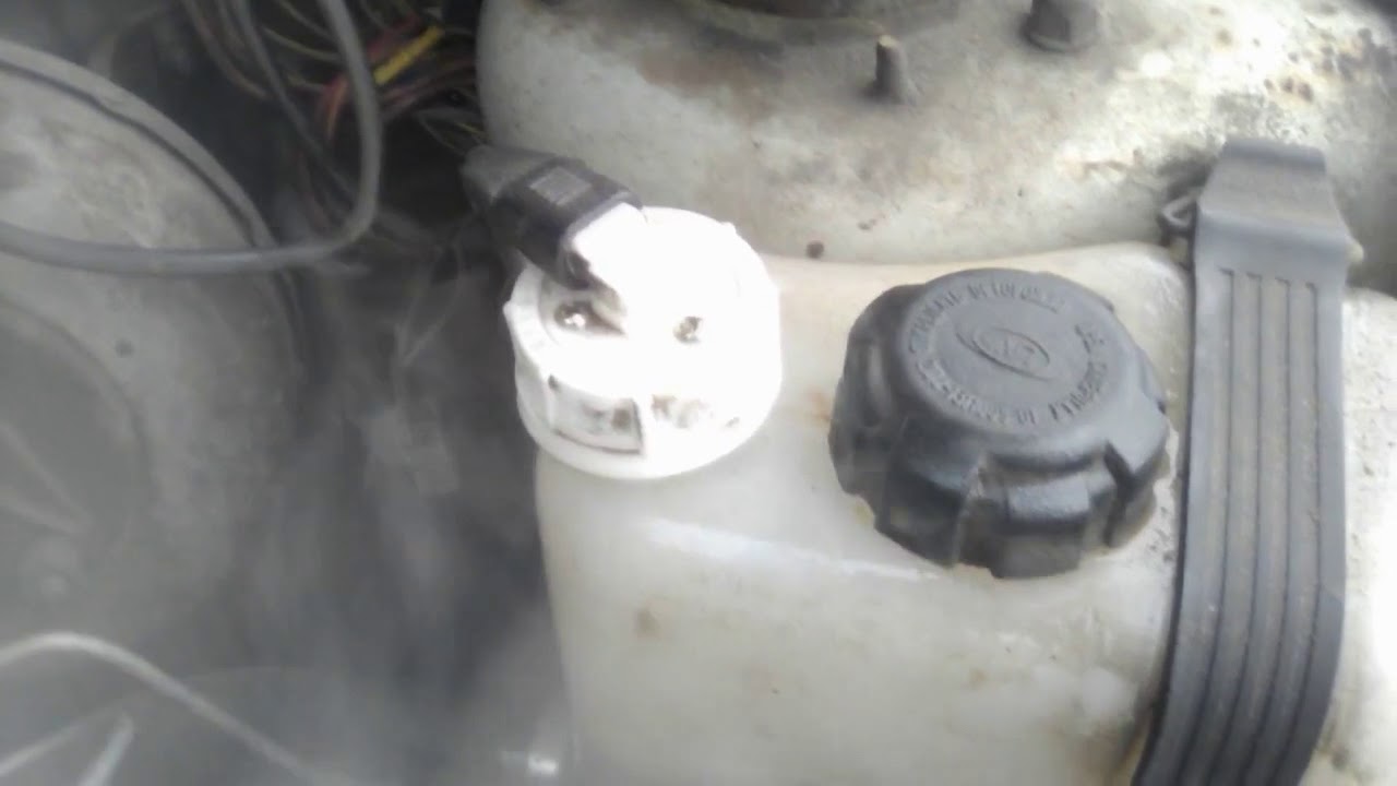 ваз 2115 уровень охлаждающей жидкости