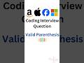 Java Tutorial: Solving the Valid Parentheses Problem - LeetCode | #java #shorts #coding #leetcode