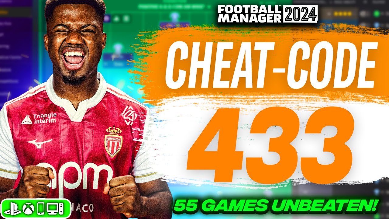Cheat-Code 433 FM24 Tactic Goes 55 Games Unbeaten!