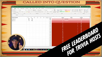FREE LEADERBOARD for Trivia Hosts