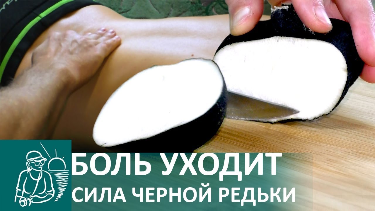 ☘ Что делать если болит спина | Компресс из черной редьки