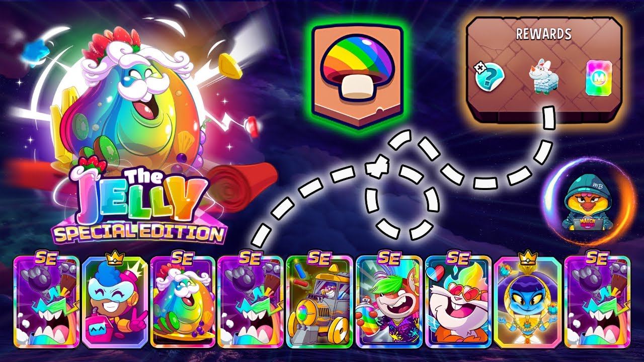 SE JELLY on MIGHTY MUSHROOMS INSANE ADVENTURE🔥 Match Masters: TOMBS & TREASURES