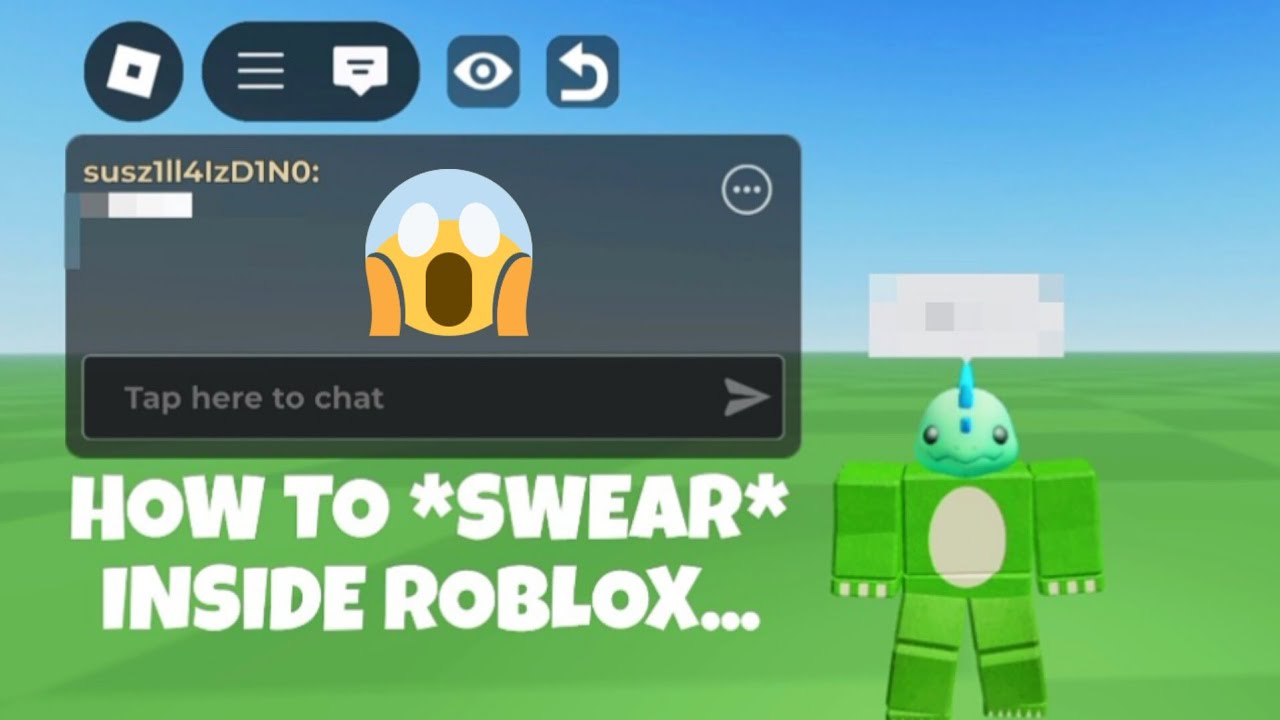 WORKING How To SWEAR In ROBLOX YouTube 