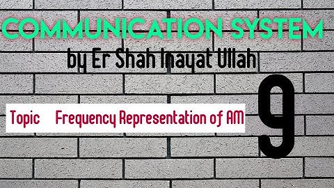 Frequency domain representation of AM