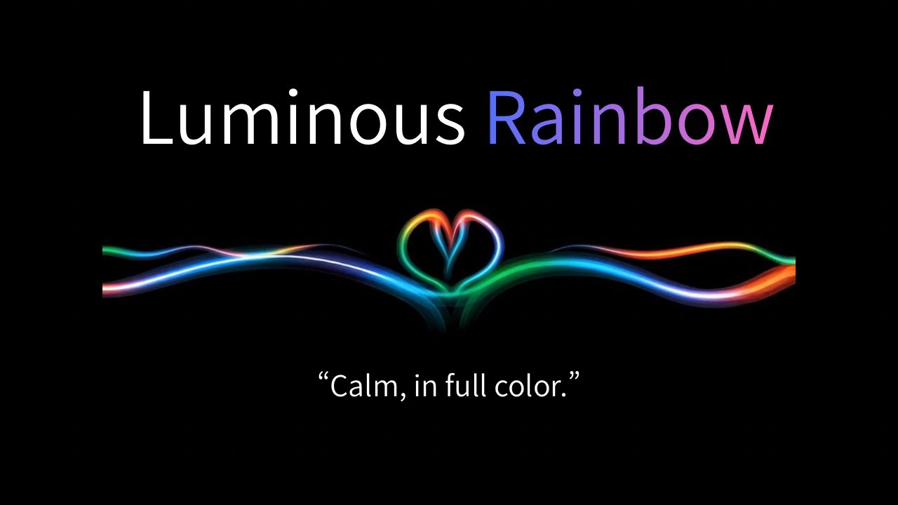 Luminous Rainbow Calm | 虹と光でととのう | Healing Ambient Piano auf YouTube ansehen Luminous Rainbow Calm | 虹と光でととのう | Healing Ambient Piano auf YouTube ansehen