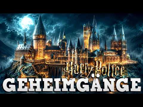 The 7 SECRET PASSAGES of Hogwarts - Who built them? 😨