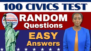 Official 100 Civics Test (Random Questions) for US Citizenship Interview | N400 Naturalization