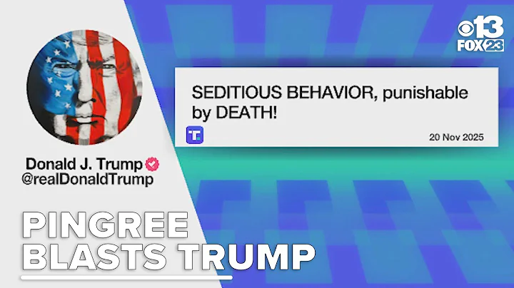 Rep. Pingree blasts Pres. Trump over calls to arrest Democratic lawmakers