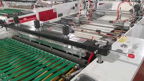 BIODEGRADABLE PLA courier mailing bag making machine