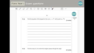 AS-Level maths November 2020 Question 8 Paper 1 AQA