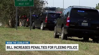 Bill increases penalties for fleeing police in Alabama
