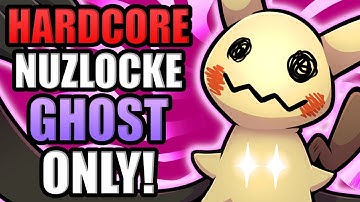 Pokémon Ultra Sun Hardcore Nuzlocke - Ghost Types Only! (No items, no overleveling)