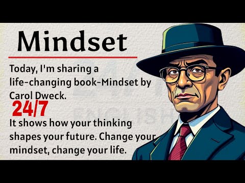 Mindset Book Summary in Easy English || Graded Reader 🔥 || Level 2 || English Listening Practice ✅️