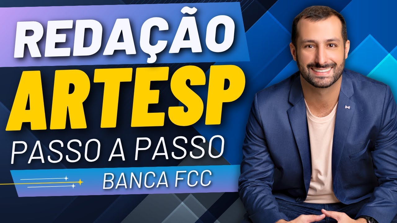 Redação ARTESP passo a passo - Banca FCC |  Analista de Suporte à Regulação de Transporte