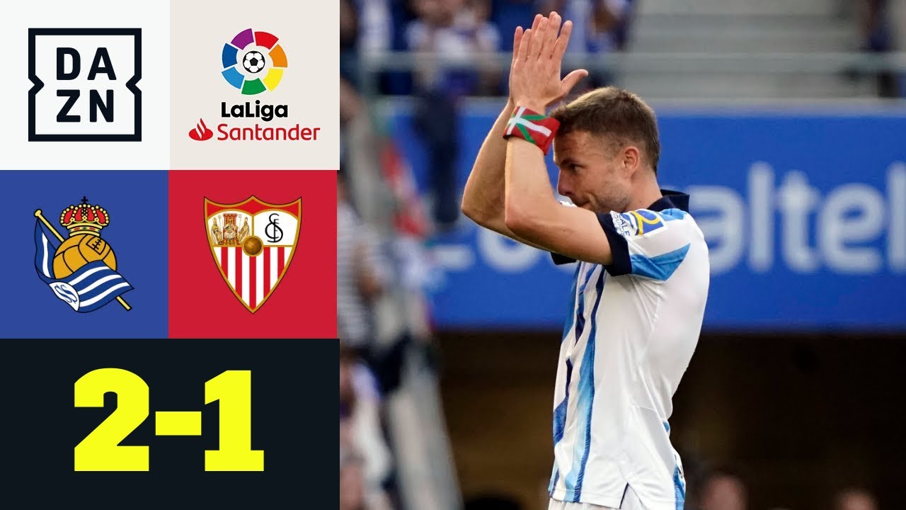 ⁣Sevilla zwischen Europa-League-Triumpf und Liga-Blues: Real Sociedad - FC Sevilla | LaLiga | DAZN