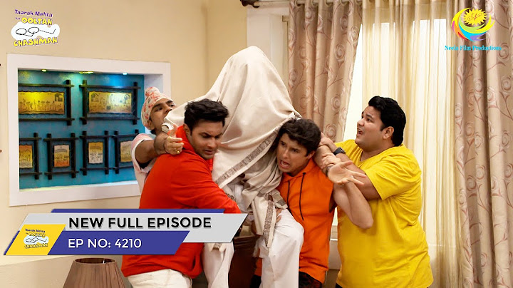 FULL EPISODE! 4210 - Kon Ghus Gaya Bhide ke Ghar?! | Taarak Mehta Ka Ooltah Chashmah