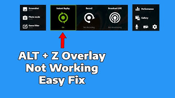 How to Fix Geforce Experience Alt + Z Overlay Not Working 2023