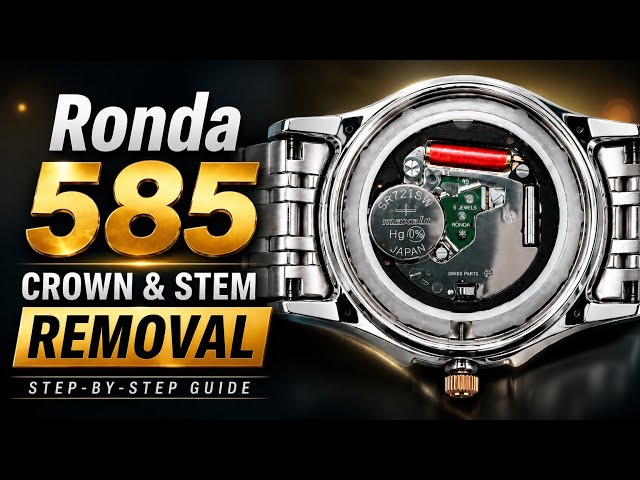 Tige De Remontoir Pour Montre BAUER - Référence 10½ ø0,9 - NOS (neuf Ancien Stock) - RONDA