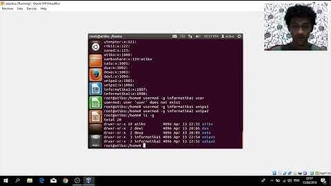Manajemen User pada sistem operasi linux ubuntu server