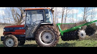 #kubota #kubotatractor #traktor #трактор #дисковаборона