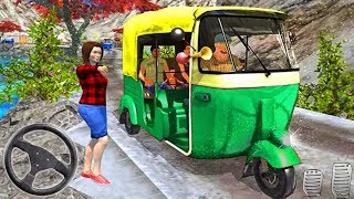 Indian Auto Rickshaw 3D Driving - Offroad Tuk Tuk Drive Simulator - Android GamePlay screenshot 5