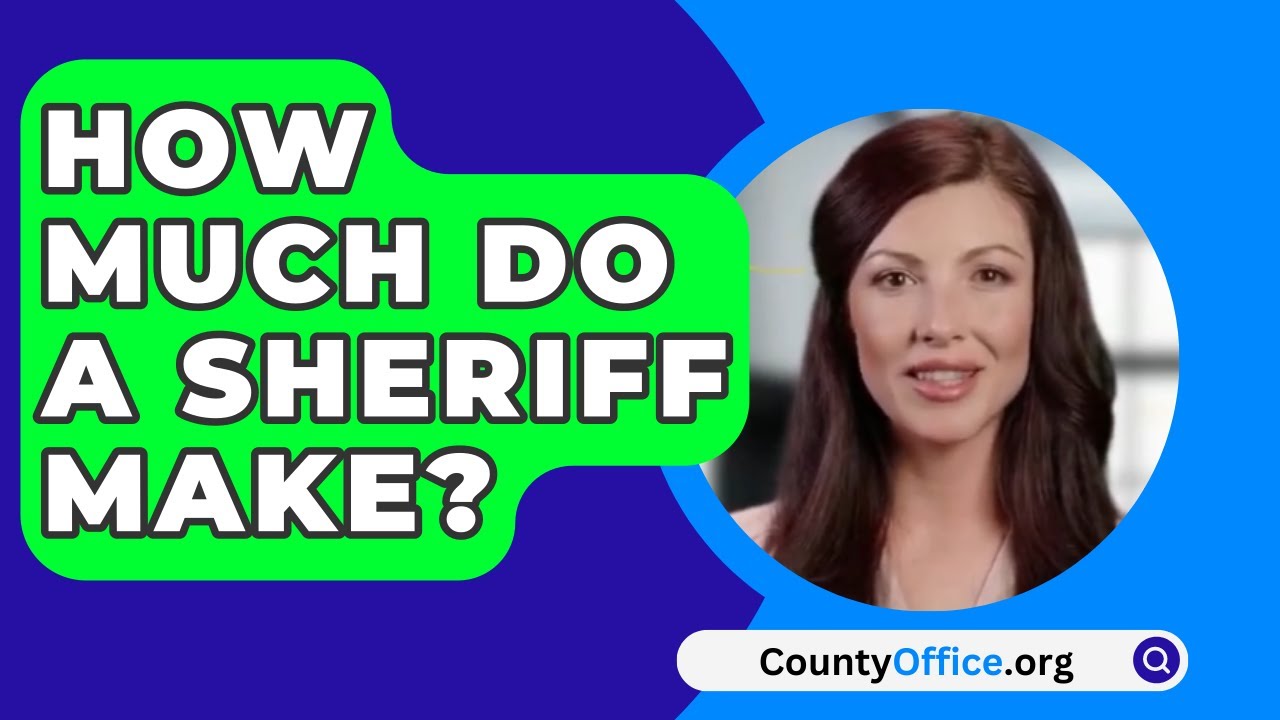 How Much Do A Sheriff Make CountyOffice YouTube How Much Do A Sheriff Make CountyOffice YouTube