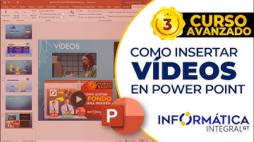 COMO INSERTAR VIDEOS EN POWER POINT |  Curso Avanzado
