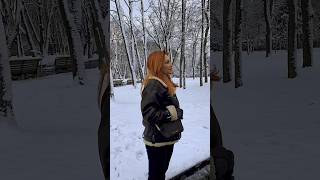 Перший сніг у Харкові. У вас вже випав?❄️☁️✨