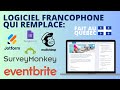 Plateforme Québécoise qui remplace MailChilmp, SurveyMonkey, Jotform et EventBrite