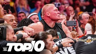 Outrageous locker room–clearing brawls: WWE Top 10, May 15, 2023