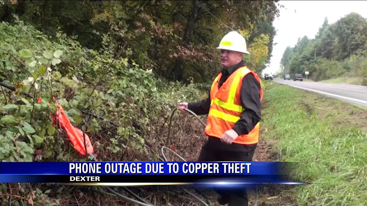 Dexter Copper Theft Leads to Power Outages