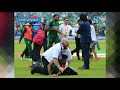 Exteme Fighting between Afghan and Pak fans in leeds started after Pakistan won against Afghanistan.