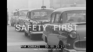 'SAFETY FIRST' 1960s DAIMLERBENZ AUTOMOTIVE SAFETY FILM  SEAT BELTS & CRASH TEST DUMMIES  XD86425