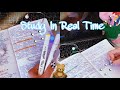 Study ln Real Time🥐Учись Со Мной || Study with me ||